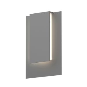 Sonneman Reveal 11.75 Inch LED Wall Sconce in Textured Gray