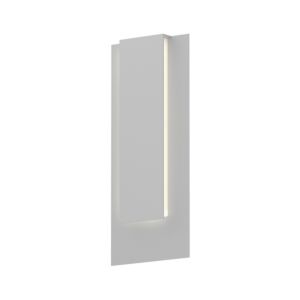 Sonneman Reveal 19 Inch LED Wall Sconce in Textured White