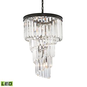 Palacial 6-Light LED Chandelier in Oil Rubbed Bronze