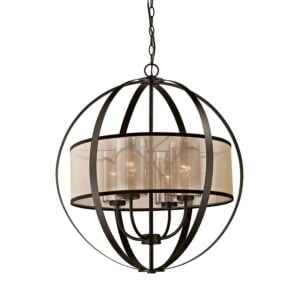 Diffusion 4-Light Chandelier in Oil Rubbed Bronze