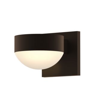 Sonneman REALS 3.25 Inch LED Wall Sconce in Textured Bronze