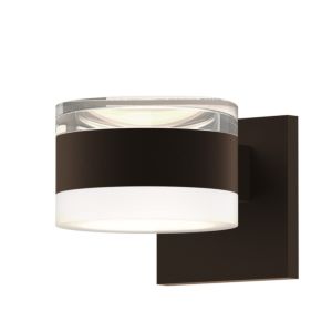 Sonneman REALS 3.25 Inch 2 Light LED Wall Sconce in Textured Bronze