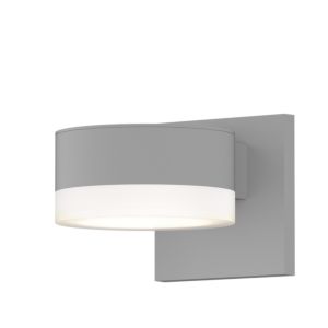 Sonneman REALS 2.5 Inch 2 Light LED Up/Down Wall Sconce in Textured White