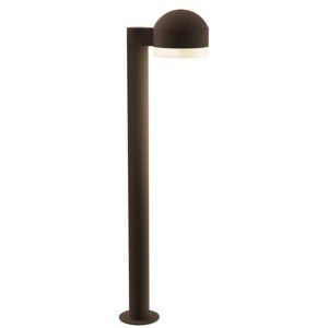 Sonneman REALS 29.75 Inch Frosted White LED Bollard in Textured Bronze