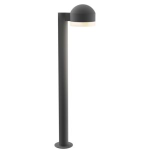 Sonneman REALS 29.75 Inch Frosted White LED Bollard in Textured Gray