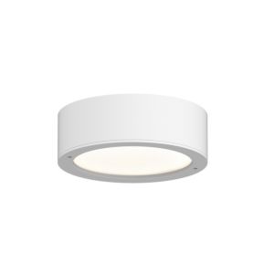 Sonneman REALS 5 Inch Optical Acrylic LED Flush Mount in Textured White