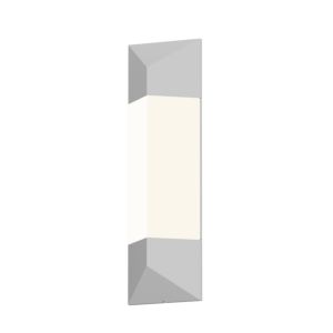 Sonneman Triform 18 Inch LED Wall Sconce in Textured White