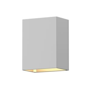 Sonneman Box LED Wall Sconce in Textured White