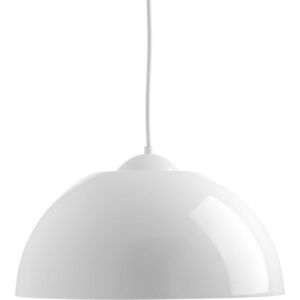 Dome LED 1-Light LED Pendant in White