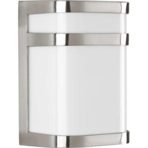 Valera LED 1-Light LED Linear Lantern in Brushed Nickel