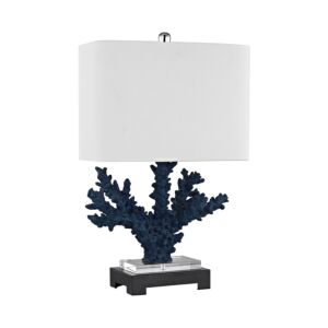 Cape Sable 1-Light Table Lamp in Navy