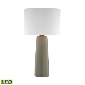 Eilat 1-Light LED Table Lamp in Polished Concrete