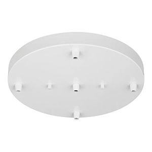 Generation Lighting Towner Five Light Cluster Canopy in White