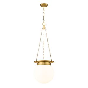 Calhoun 1-Light Pendant in Heritage Brass