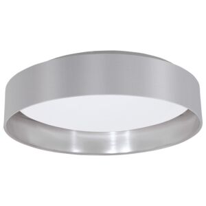 Maserlo 1-Light LED Ceiling Mount in Grey & Silver