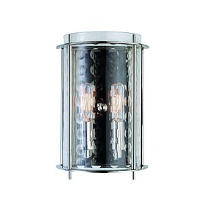 Hudson Valley Esopus 2 Light 11 Inch Wall Sconce in Polished Nickel