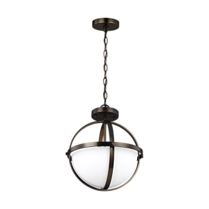 Sea Gull Alturas 2 Light Ceiling Light in Brushed Oil Rubbed Bronze