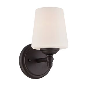 Darcy 1-Light Wall Sconce in Oil Rubbed Bronze