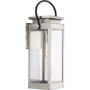 Union Square 1-Light Wall Lantern in Stainless Steel