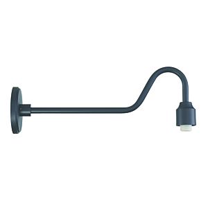 The Great Outdoors 9 Inch RLM Lighting Wall Mount in Black
