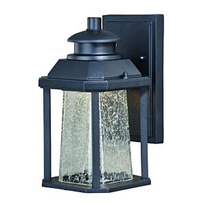 Freeport 1-Light LED Outdoor Wall Mount in Textured Black