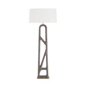 Wilcott 1-Light Floor Lamp in White