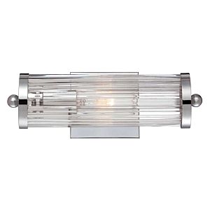 Savoy House Lombard by Brian Thomas Bathroom Vanity Light in Polished Chrome