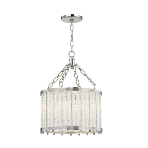 Hudson Valley Shelby 4 Light 32 Inch Pendant Light in Polished Nickel