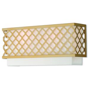 Arabesque 2-Light Wall Sconce in Soft Gold