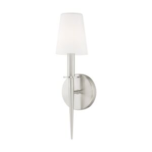 Witten 1-Light Wall Sconce in Brushed Nickel