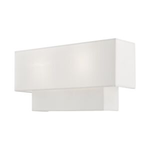 ADA Wall Sconces 2-Light Wall Sconce in Brushed Nickel