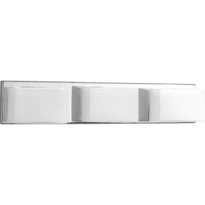 Ace LED 3-Light LED Bathroom Vanity Light Bracket in Polished Chrome