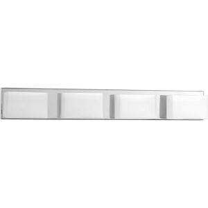 Ace LED 4-Light LED Bathroom Vanity Light Bracket in Polished Chrome