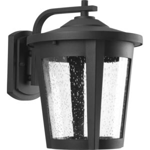 East Haven LED 1-Light LED Wall Lantern in Black