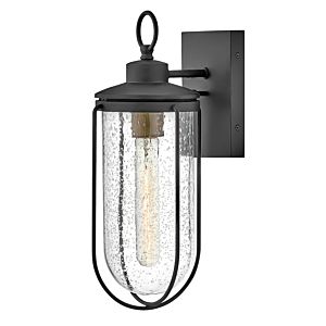 Moby Outdoor Wall Light in Museum Black