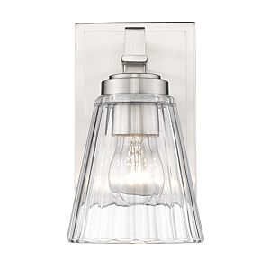 Lyna 1-Light Wall Sconce in Brushed Nickel