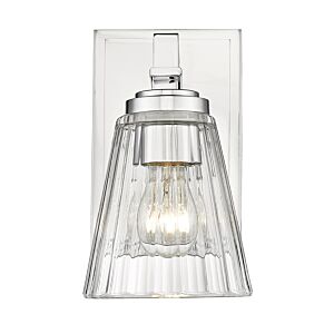 Lyna 1-Light Wall Sconce in Chrome 