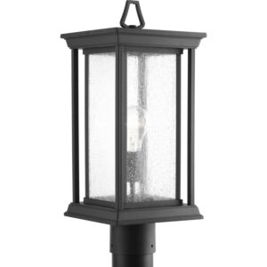 Endicott 1-Light Post Lantern in Black