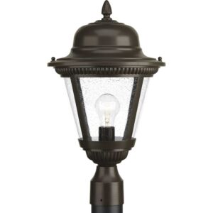 Westport 1-Light Post Lantern in Antique Bronze
