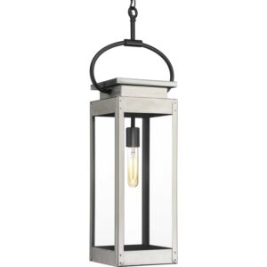 Union Square 1-Light Hanging Lantern in Stainless Steel