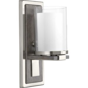 Mast 1-Light Wall Sconce in Brushed Nickel