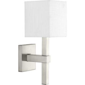 Metro 1-Light Wall Sconce in Brushed Nickel