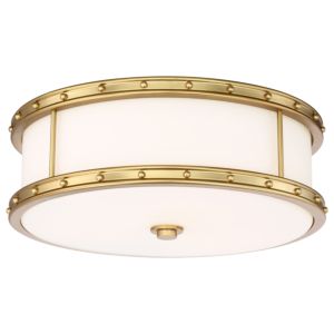  Rivets LED Ceiling Light in Liberty Gold