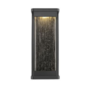 Millennium Lighting Ederle 1-Light Outdoor Wall Sconce In Powder Coat Black