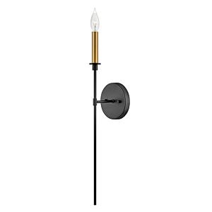 Hux Wall Sconce in Black