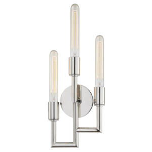  Angler Wall Sconce in Polished Nickel