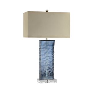 Arendell 1-Light Table Lamp in Blue