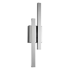Elan Idril 22.25 Inch LED Wall Sconce in Chrome