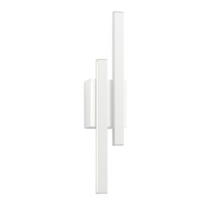 Idril 2-Light LED Wall Sconce in White