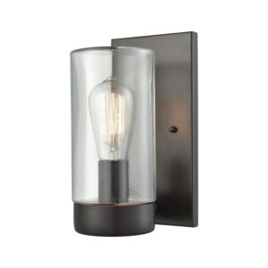 Ambler 1-Light Outdoor Wall Sconce in Oil Rubbed Bronze